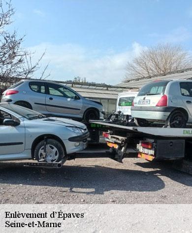 Enlèvement d’Épaves 77 Seine-et-Marne  Speed Auto